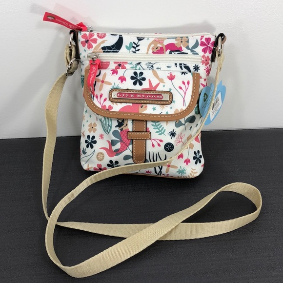 lily bloom sea garden luggage